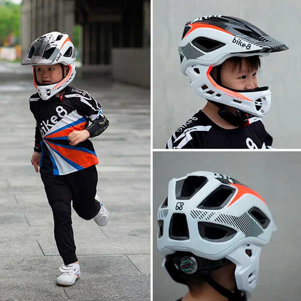 bike8 Kid Bike Full Face Helmet